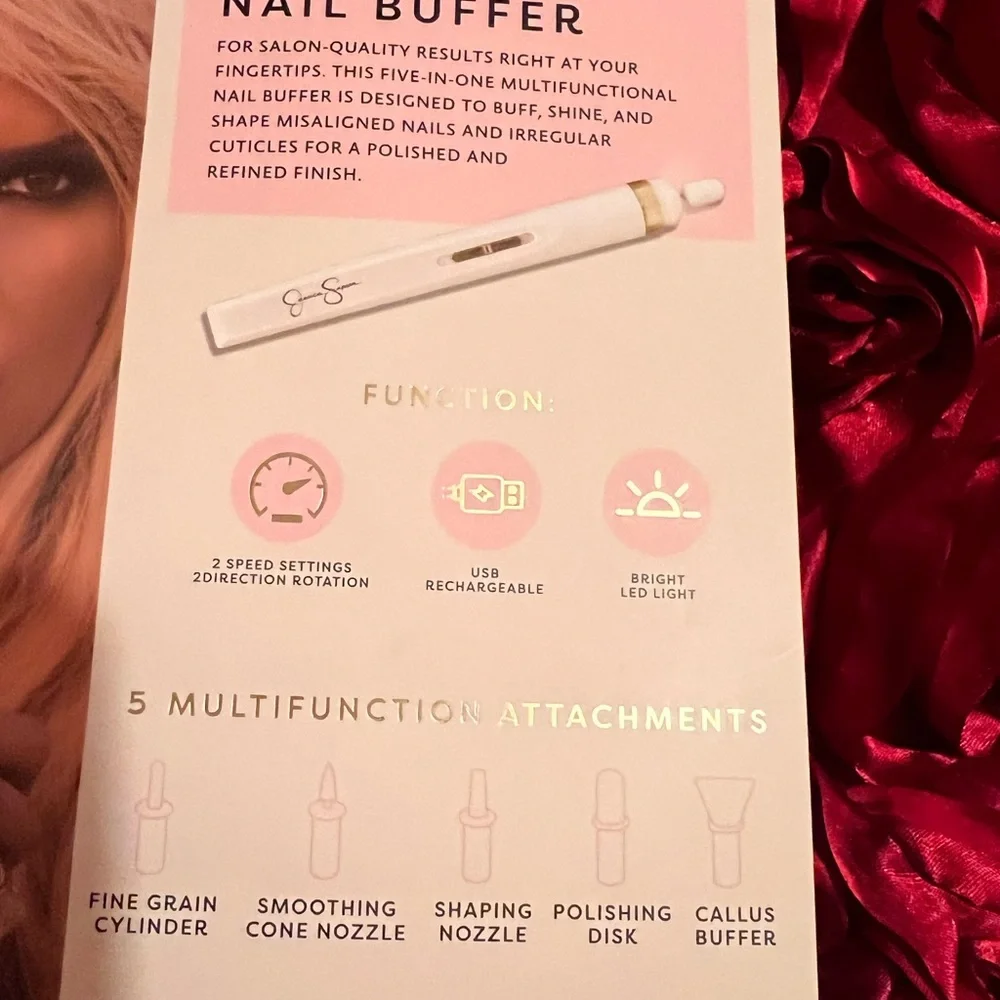 Jessica Simpson -‎ 🆕Electric nail buffer 5 in 1